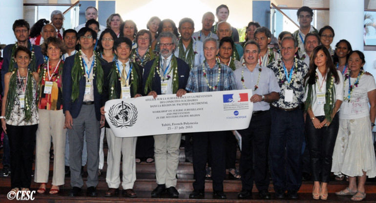 Le président du CESC à la conférence « Surveillance et prévention du suicide dans la région du Pacifique occidental »
