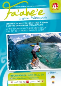 Mahana Pae, ce vendredi 26 juillet sur le thème de Fa'ahe'e - La glisse