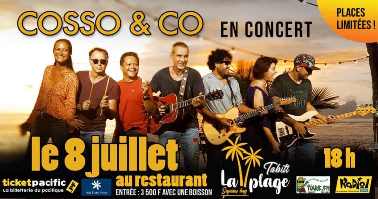 Cosso & Co : un concert à la Plage avant une tournée en Europe