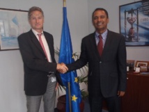 Tearii Alpha a rencontré Didier Schmitt, conseiller scientifique du président de la Commission européenne