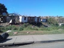 Un des townships de Durban