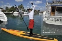 Un Américain réussit la traversée du détroit de Floride en paddleboard