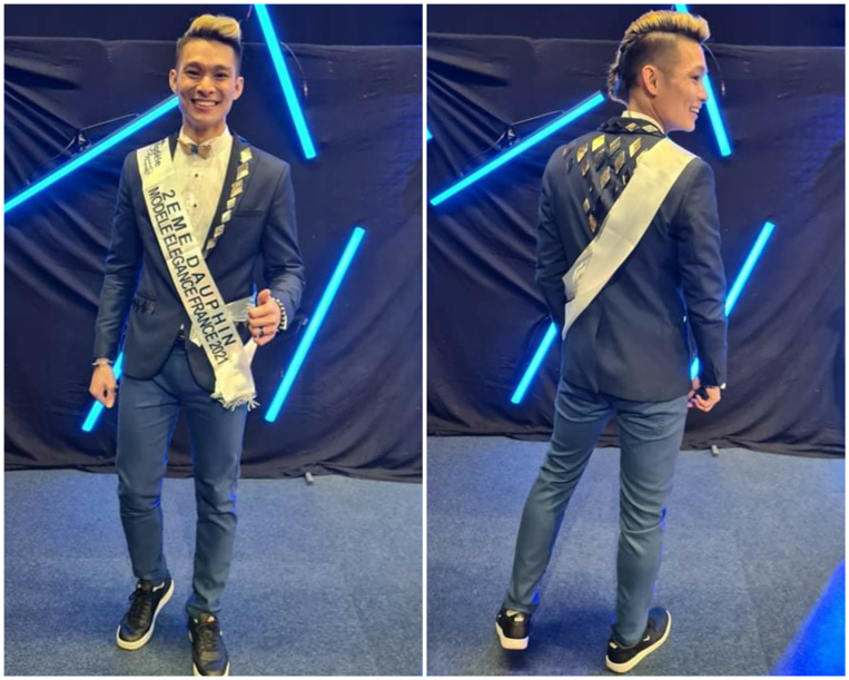 Teddy Teng, 2e dauphin au concours Modèle Elégance France 2021