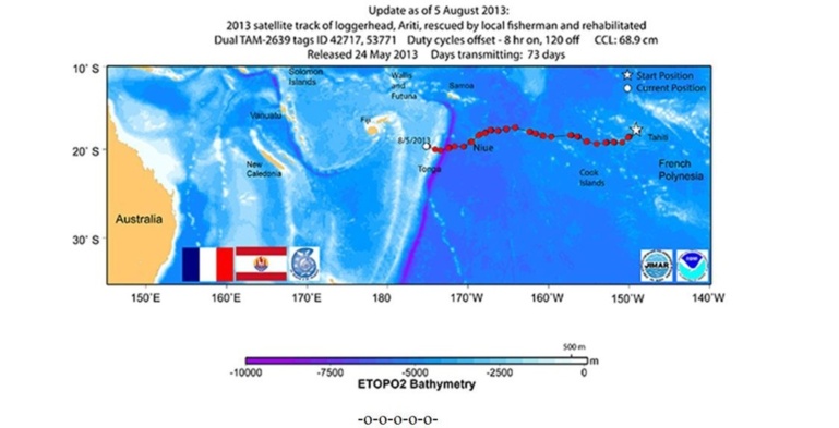 Ariti a fait un long voyage… et s’approche de Fidji