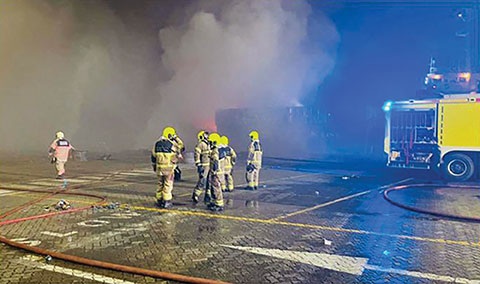 Enquête sur les causes d'une explosion sur un porte-conteneurs au port de Dubaï