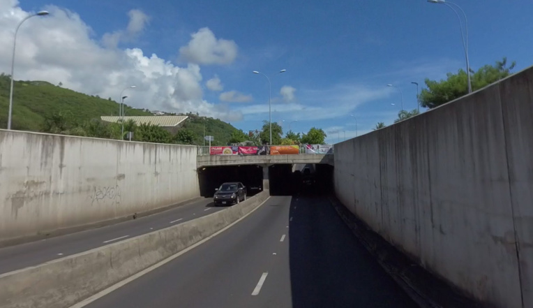 Circulation réduite au tunnel de Punaauia Circulation réduite au tunnel de Punaauia