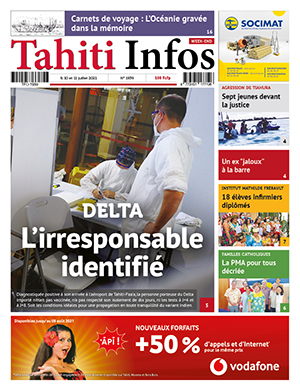 Cliquez sur la Une pour lire le journal