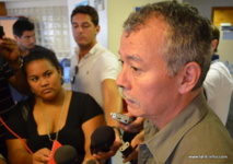 Etienne Howan, un P-dg sur un siège éjectable mais qui n'a pas encore de successeur nommé. (Photo d'archives, août 2012)