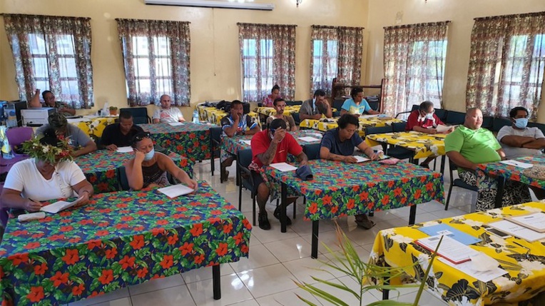 Du 100% à l'examen du permis multi-transports à Fakarava