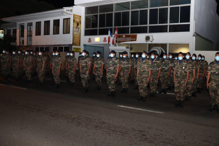 Le lieutenant-colonel Fabrice Avenel à la tête du RSMA