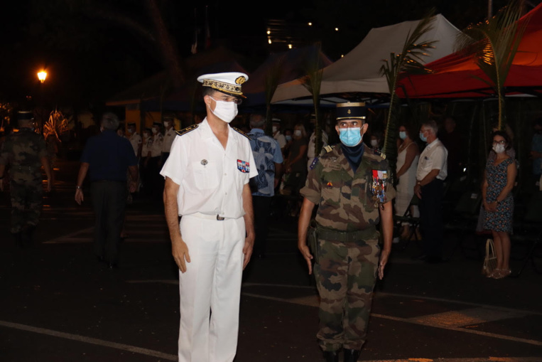 Le lieutenant-colonel Fabrice Avenel à la tête du RSMA