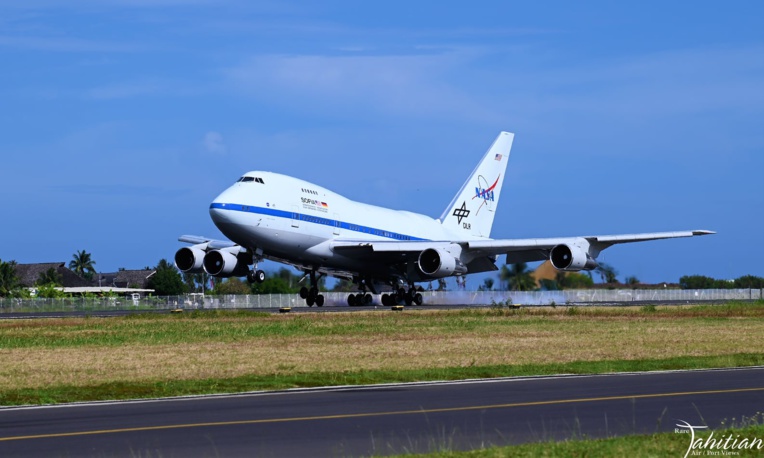 Le Boeing de la Nasa s'est posé à Tahiti