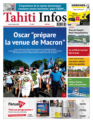 Cliquez sur la Une pour lire le journal