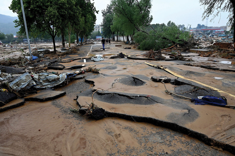 Inondations en Chine: après le chaos, Zhengzhou panse ses plaies Inondations en Chine: après le chaos, Zhengzhou panse ses plaies