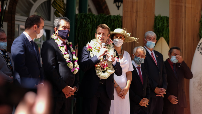 Emmanuel Macron : "Jamais je n'ai eu un accueil aussi émouvant" Emmanuel Macron : "Jamais je n'ai eu un accueil aussi émouvant"