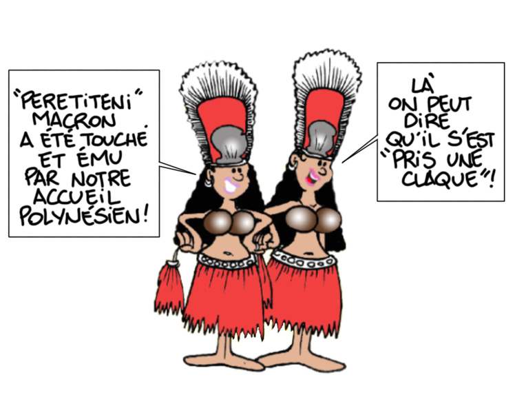 "La claque locale", par Munoz "La claque locale", par Munoz