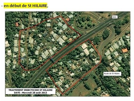 Passage de désinsectisation à St-Hilaire ce mercredi 28 août de 6H à 9H Passage de désinsectisation à St-Hilaire ce mercredi 28 août de 6H à 9H