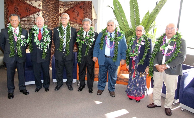 Gaston Flosse élu président du Polynesian Leaders Group