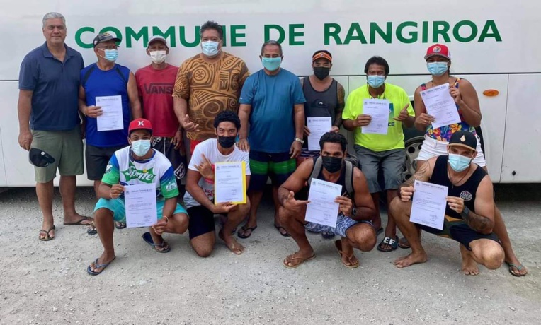 Crédit photo FB Commune de Rangiroa Crédit photo FB Commune de Rangiroa