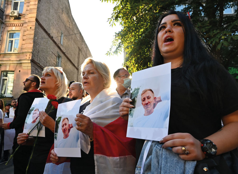 Un militant bélarusse retrouvé pendu Un militant bélarusse retrouvé pendu