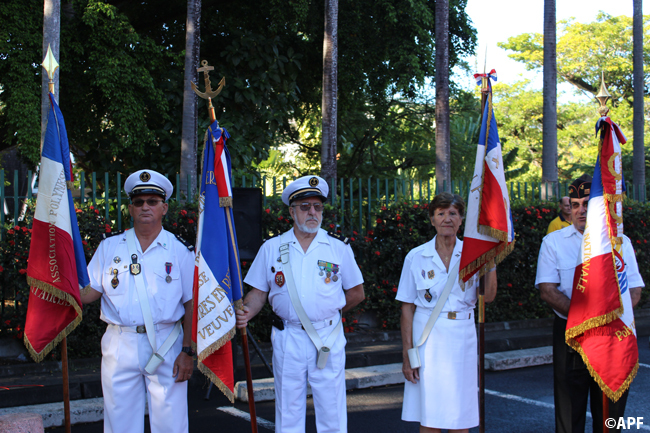 Commémoration du rattachement de la Polynésie Française à la France libre le 2 septembre 1940