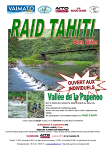 Raid Tahiti 8ème édition
