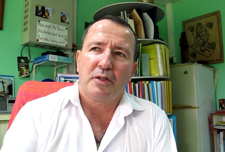 Frère Rémy Quinton, directeur du lycée agricole. Frère Rémy Quinton, directeur du lycée agricole.