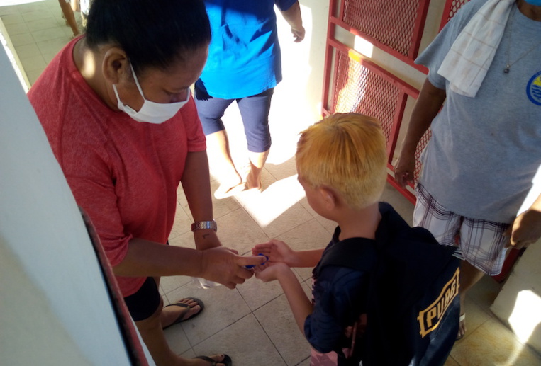 Les mesures sanitaires et gestes barrière étaient respectés dès l'entrée. Les mesures sanitaires et gestes barrière étaient respectés dès l'entrée.