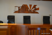La salle d'audience du tribunal administratif de Papeete.