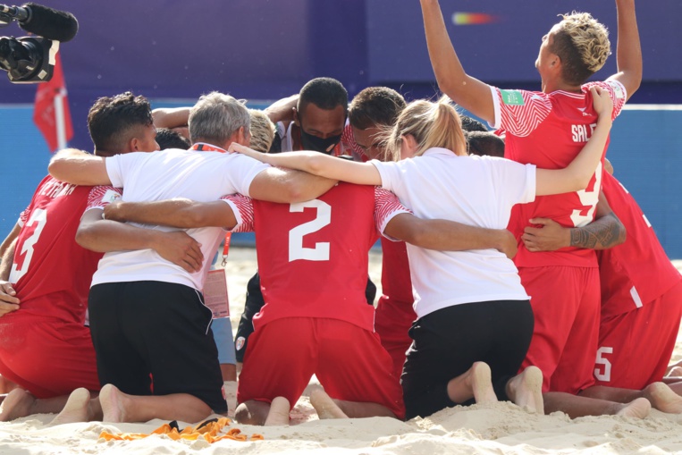 Les Tiki Toa en route vers les quarts Les Tiki Toa en route vers les quarts