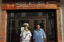 Visite protocolaire du Haut-Commissaire Lionel Beffre au CESC