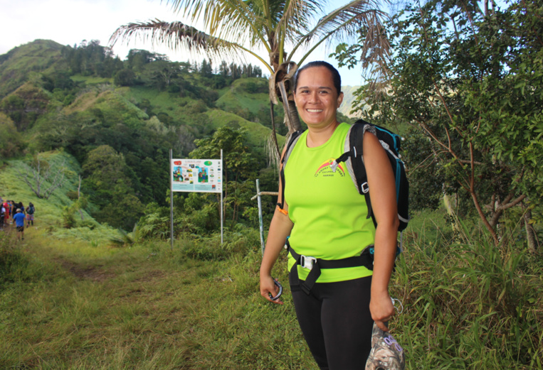 Maria AKA, 36 ans, originaire de Nuku Hiva Maria AKA, 36 ans, originaire de Nuku Hiva