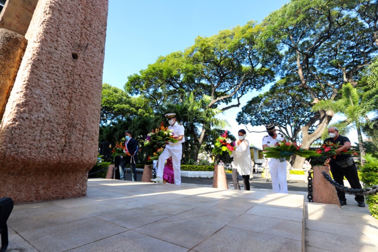 Ralliement à la France libre, une cérémonie en format réduit Ralliement à la France libre, une cérémonie en format réduit