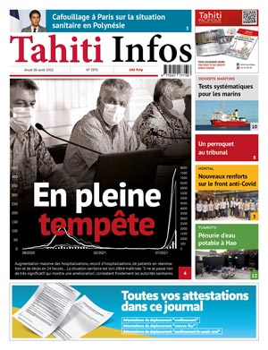 Cliquez sur la Une pour lire le journal