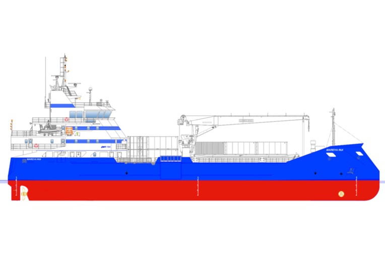 Le Mareva Nui II pourra embarquer 1 300 tonnes de fret dont 80 tonnes en chambre froide. Il aura aussi la possibilité de transporter 12 passagers par voyage, avec un "confort amélioré".