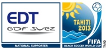 Coupe du Monde de Beach Soccer de la FIFA, Tahiti 2013 : du sable à l’océan