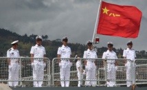 Deux navires de la Marine chinoise en escale à Papeete