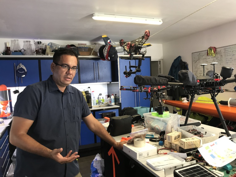 Raitini Rey est à la fois gérant de la société Matarai et porteur de projet de la startup Moana. Raitini Rey est à la fois gérant de la société Matarai et porteur de projet de la startup Moana.