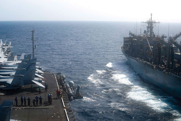 MC3 Darion Chanelle Triplett / Navy Office of Information / AFP