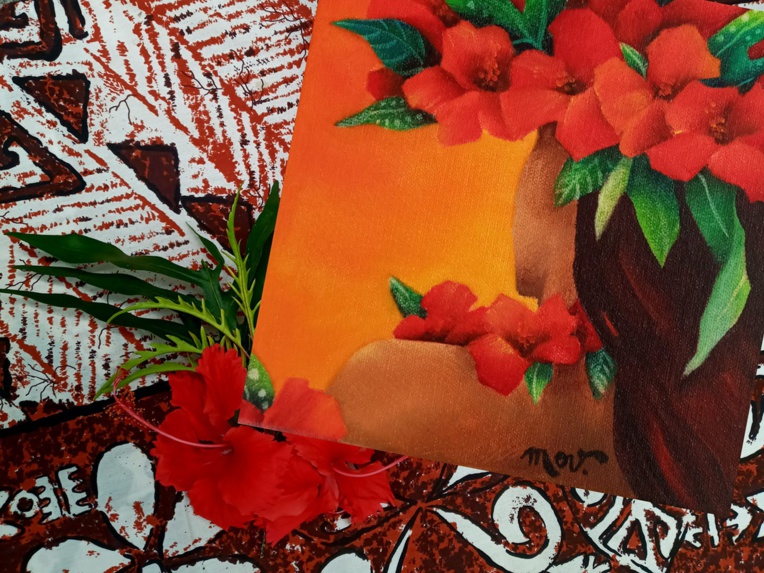 Tehina peint l’amour, encore et encore Tehina peint l’amour, encore et encore