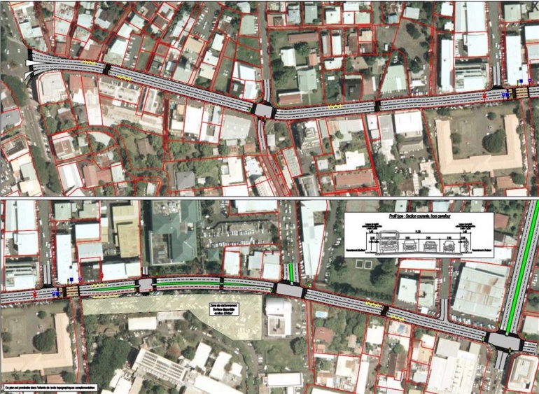 Le chantier sera réalisé en quatre phases