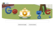 Pour son anniversaire Google a mis en place un jeu animé sur sa page d'accueil google.fr Pour son anniversaire Google a mis en place un jeu animé sur sa page d'accueil google.fr