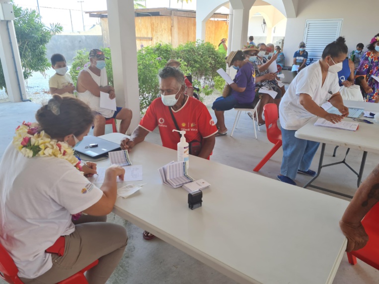 Un taux vaccinal record de 96% à Pukarua Un taux vaccinal record de 96% à Pukarua