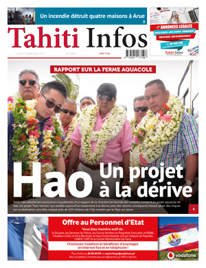 Cliquez sur la Une pour lire le journal Cliquez sur la Une pour lire le journal