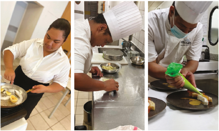 Trois Polynésiens à la conquête du meilleur apprenti de France Trois Polynésiens à la conquête du meilleur apprenti de France