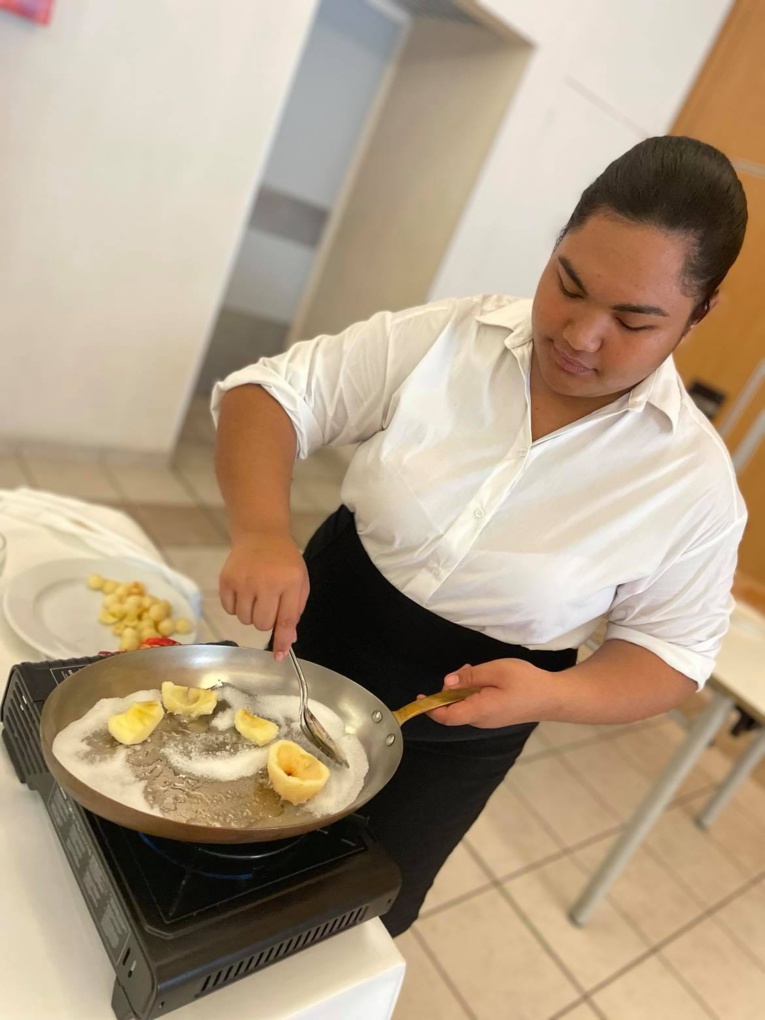 Après son BTS, Kylie Teivao rêve d'ouvrir ou de diriger un restaurant en métropole. Après son BTS, Kylie Teivao rêve d'ouvrir ou de diriger un restaurant en métropole.