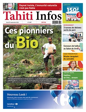 Cliquez sur la Une pour lire le journal