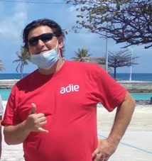 La direction de l'Adie en visite aux Tuamotu La direction de l'Adie en visite aux Tuamotu