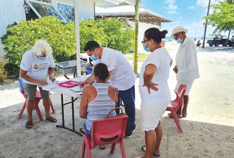 La vaccination se poursuit dans les Tuamotu La vaccination se poursuit dans les Tuamotu