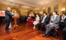 La délégation chinoise de haut rang reçue à la Présidence